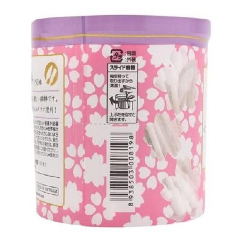 Tăm bông tẩy trang Sakura kháng khuẩn TB07 (Lọ 150 chiếc)