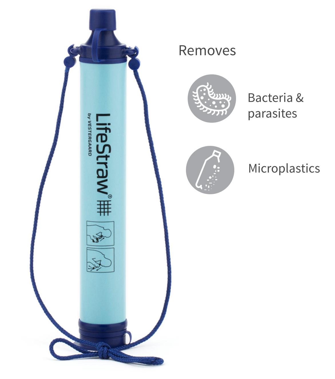 [HCM]Ống Hút Lọc Nước LifeStraw Thụy Sĩ - Dành cho Phượt Thủ