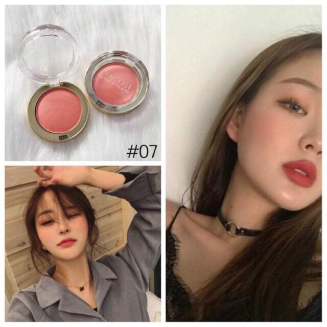 [HCM]Phấn má hồng Vacosi Lollipop màu 07 cam đào siêu xinh