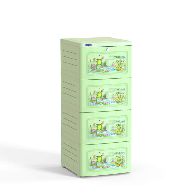 Tủ nhựa cao cấp duy tân tano 4 tầng
