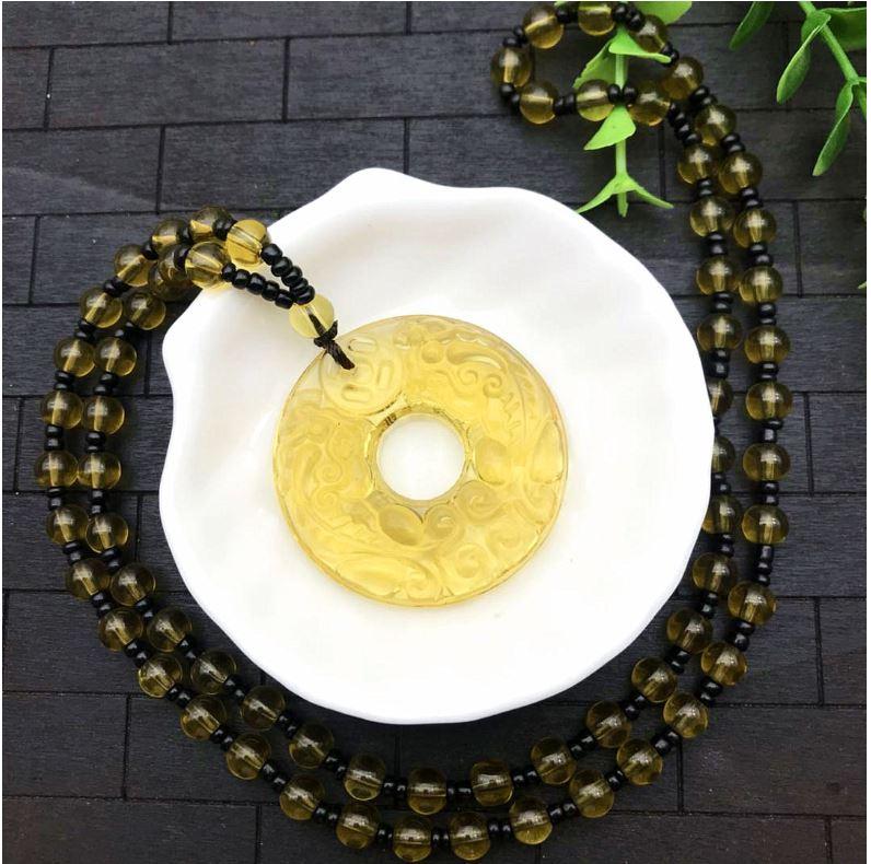 Dây chuyền vòng cổ chuỗi hạt tài lộc tỳ hưu phong thủy