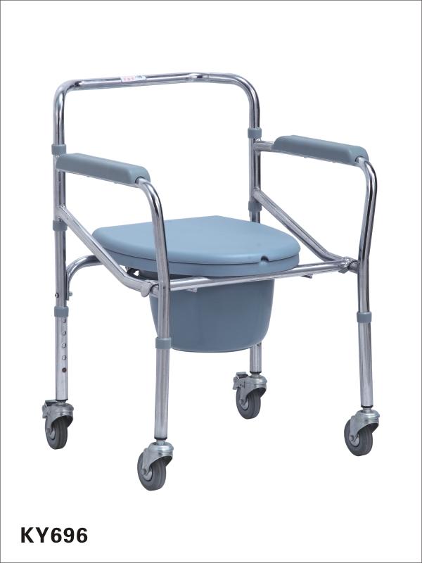 Ghế bô vệ sinh có bánh xe điều chỉnh chiều cao cao cấp OneX