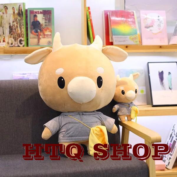 Gấu bông Bò chăm chỉ 50cm - Thư ký Kim sao thế