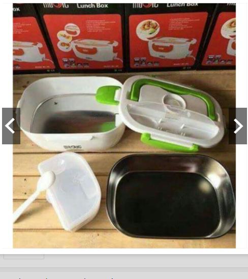 Hộp đựng cơm lõi inox cắm điện giữ nhiệt tiện lợi