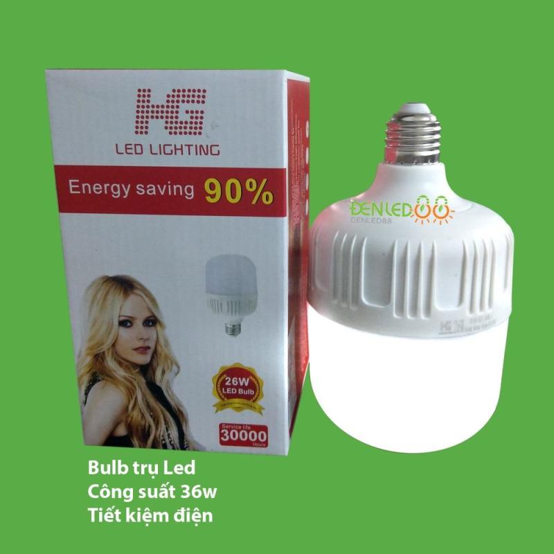 Bộ 2 bóng đèn led Bulb chống nước 36w ( ánh sáng trắng)