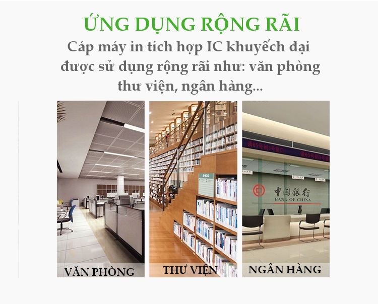 Cáp máy in USB 2.0 sang USB-B tích hợp IC khuyếch đại dài 10-15m UGREEN US122 - Hãng phân phối chính thức Cáp máy in USB 2.0 sang USB-B tích hợp IC khuyếch đại dài 10-15m UGREEN US122 - Hãng phân phối chính thức