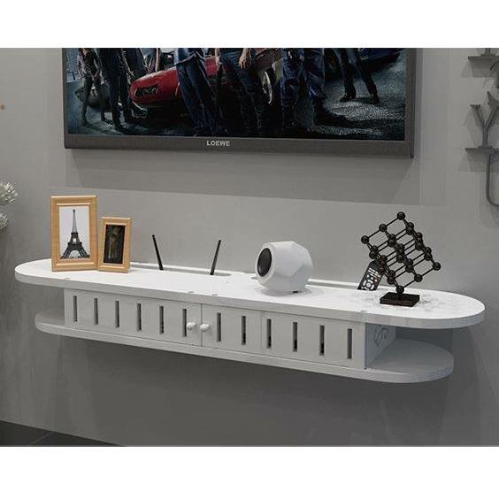 Kệ tivi treo tường 2 cánh chống mối mọt, ẩm mốc - home decor