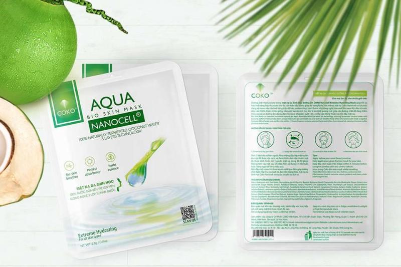 Mặt nạ da sinh học Coko Bio-Skin Nanocell mask