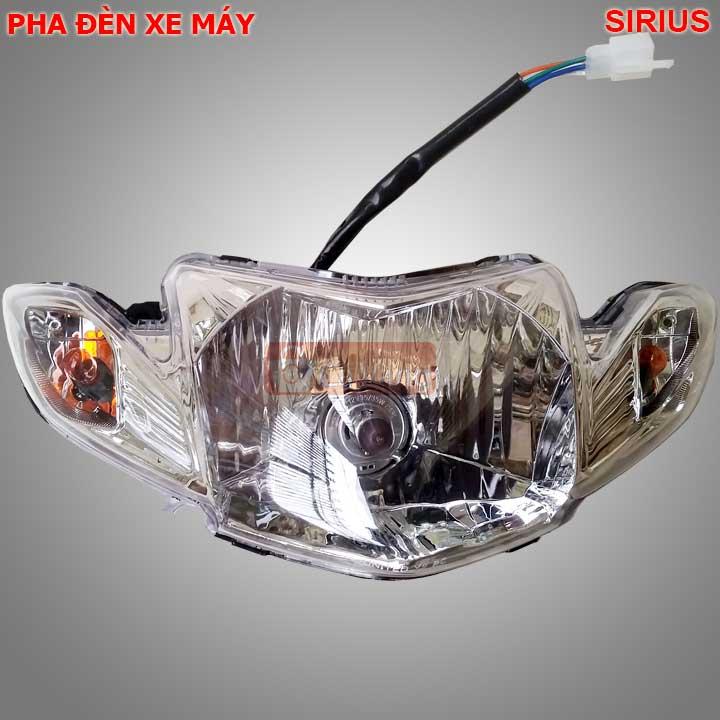 Pha đèn lắp xe máy hiệu yamaha sirius chính hãng umv