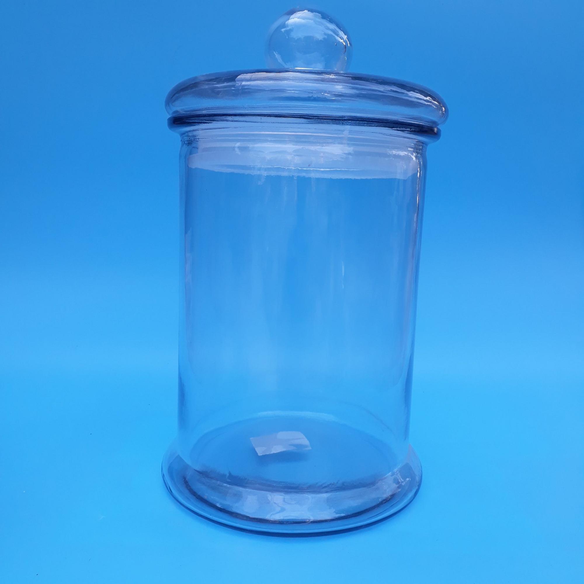 Bình Trụ thủy tinh ngâm sâm cao cấp 19 lít, không vòi