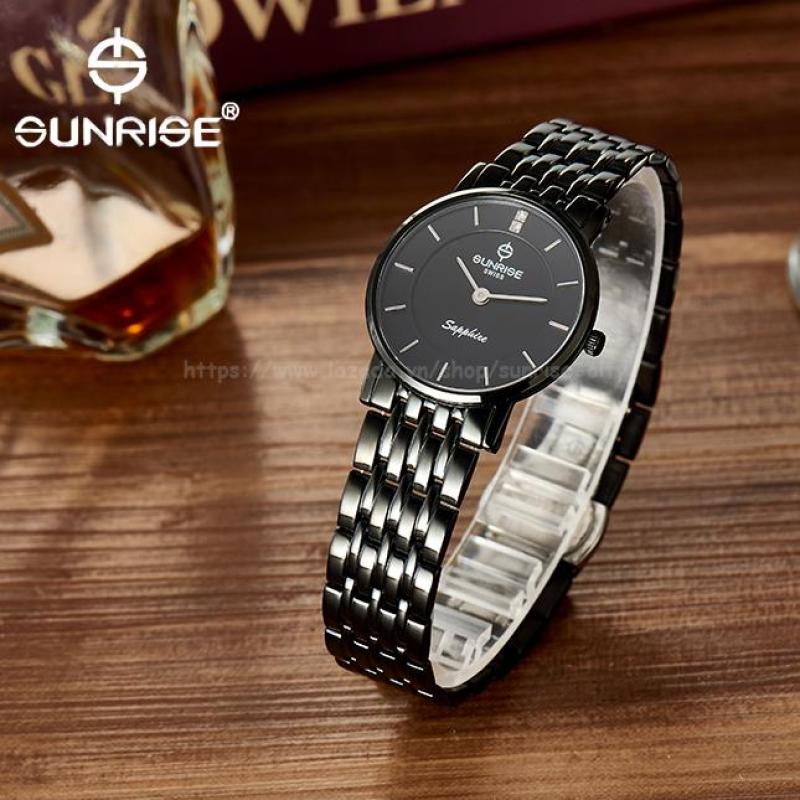 Đồng hồ nữ siêu mỏng Sunrise DL737SWB Fullbox hãng kính Sapphire chống xước