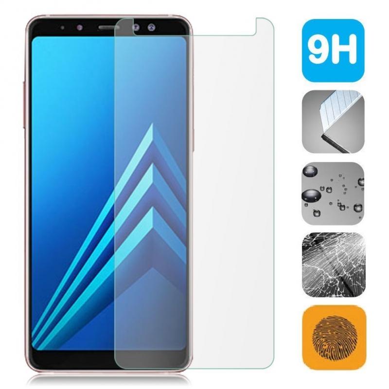 Bộ 3 miếng dán kính cường lực 2.5D cho Samsung Galaxy A6 Plus - Glass