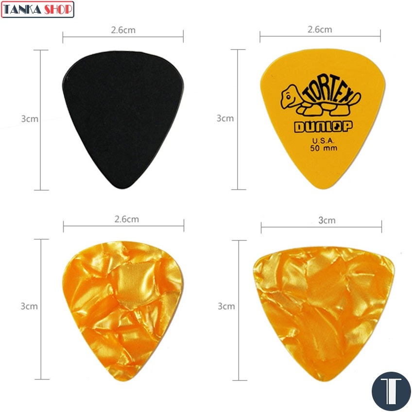 Pick guitar Dunlop Tortex
