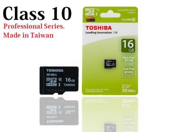 THẺ NHỚ TOSHIBA 16GB CLASS 10 THẺ NHỎ