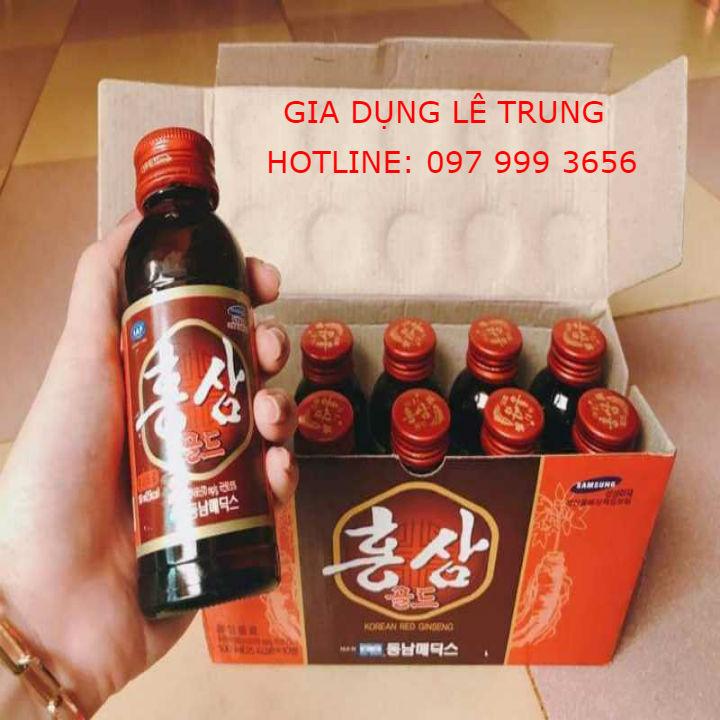 Lốc 10 Chai Nước Hồng Sâm Hàn Quốc