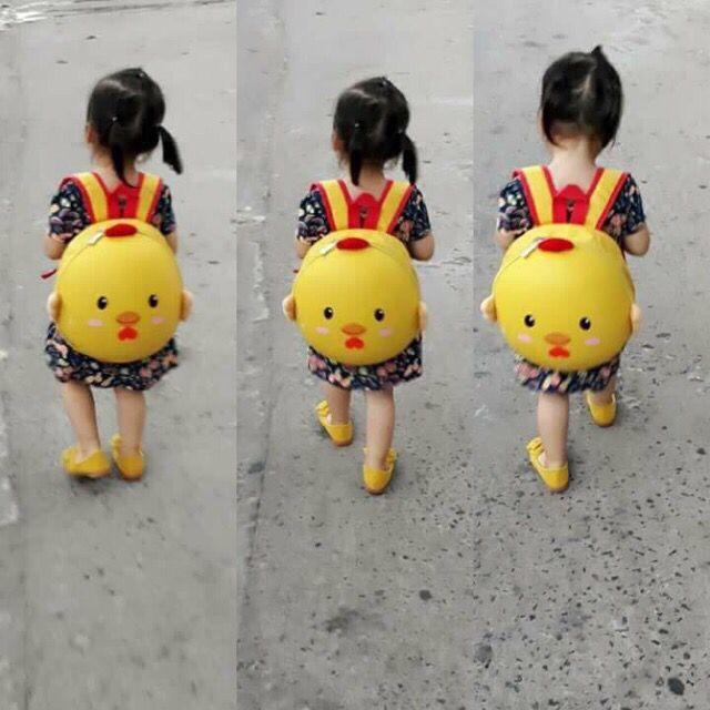 Balo trứng hình con gà siêu dễ thương cho bé 2 - 4 tuổi