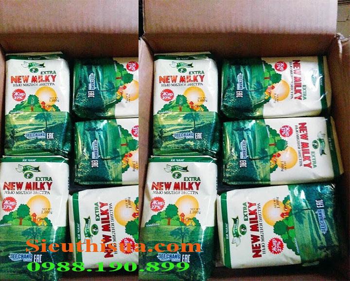Sữa béo Nga newmilky dành cho người gầy