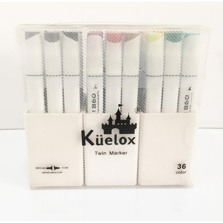 MARKER KUELOX 1860 1 BỘ 36 MÀU BÁN TOÀN QUỐC