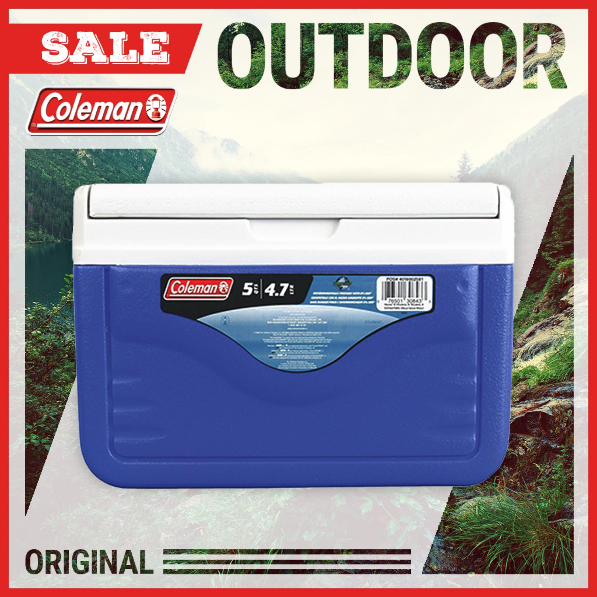 [HCM]Thùng giữ nhiệt Coleman 4.7L (Xanh)  5205A758G - Hãng phân phối chính thức