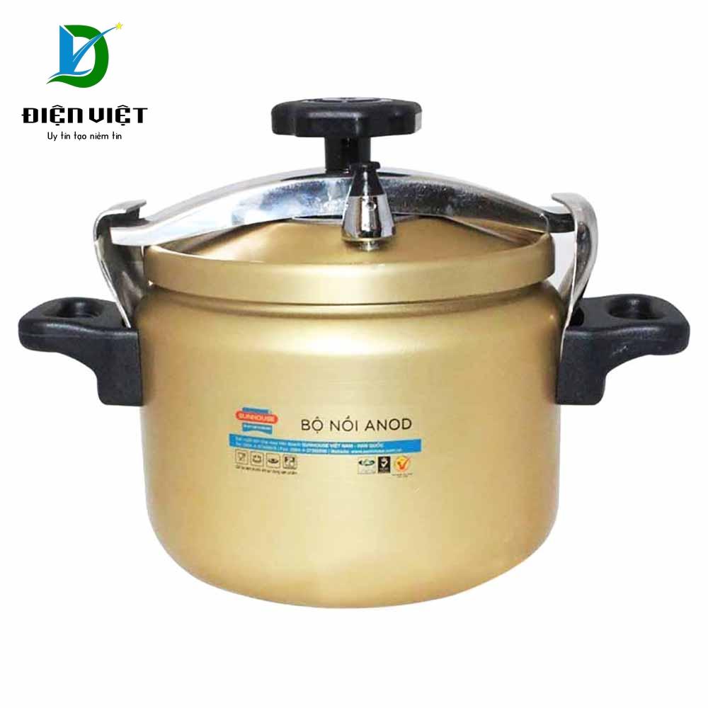 Nồi áp suất anod sunhouse sha8604 6l - điện việt