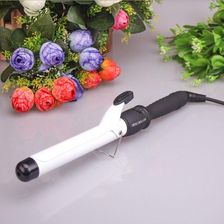 Máy uốn tóc đèn LED - TM055 (Đen trắng)