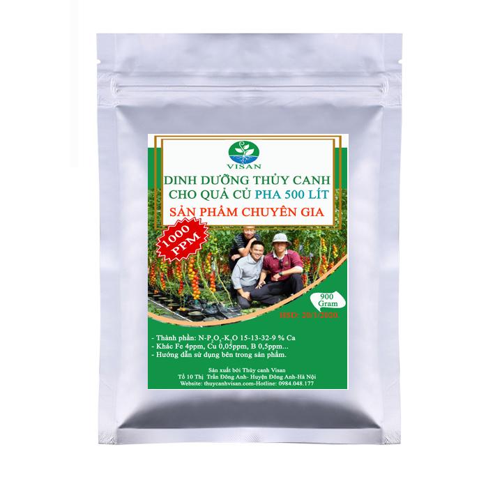 Phân bón thủy canh| bột thủy canh | dinh dưỡng thủy canh | thủy canh củ quả 500 lít 1200 ppm km