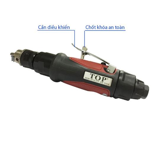 Máy khoan dạng thẳng bằng khí nén 3/8" top - pad-03013a