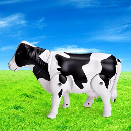 Bò sữa biết đi phát nhạc vui nhộn cho bé đồ chơi âm thanh