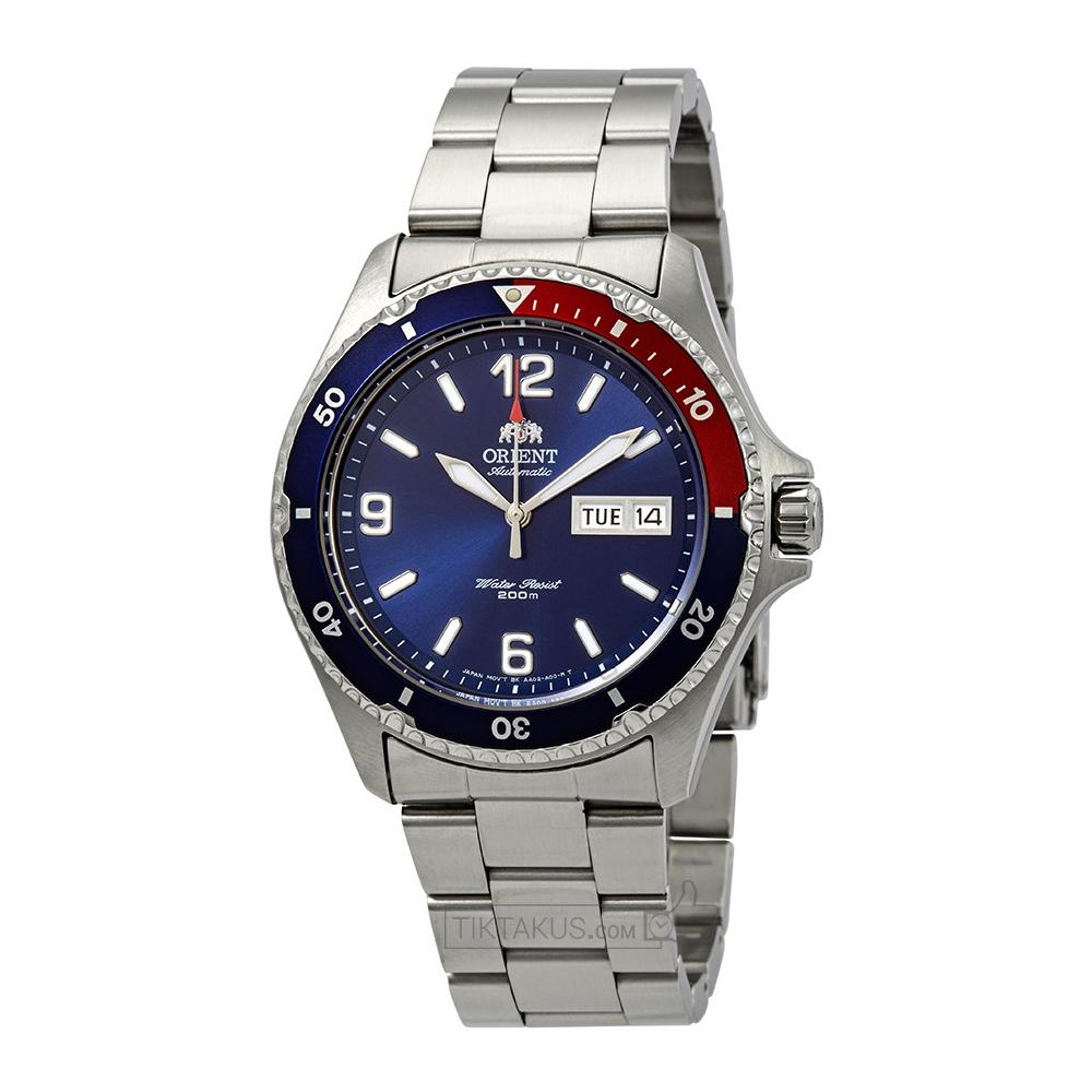 Đồng hồ nam dây thép orient mako ii faa02009d9