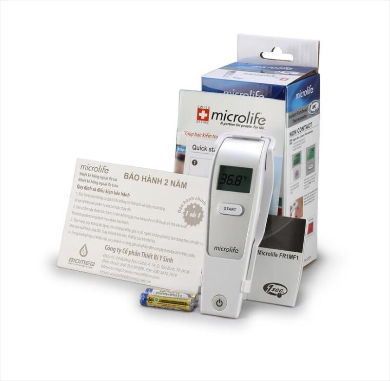 Nhiệt kế đo trán hồng ngoại Microlife FR1MF1 - BH 2 năm (Đo trong 1s) bán chạy