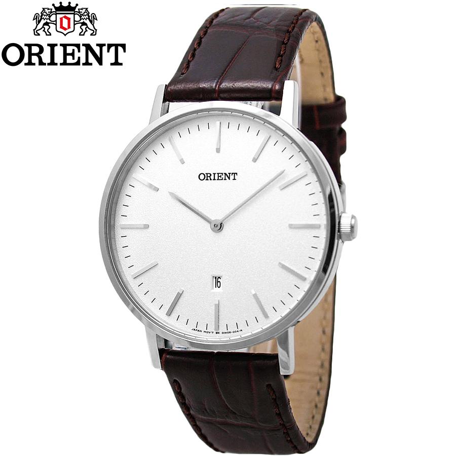 Đồng hồ nam dây da orient fgw05005w0