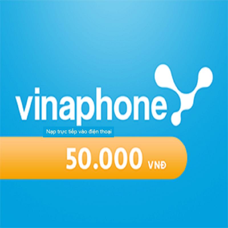 [HCM] THẺ CÀO Vinaphone 50.000 VNĐ & PHÍ CHUYỂN - Thương hiệu vinaphone Giá 59,000 Đồng*Miễn phí vận chuyển