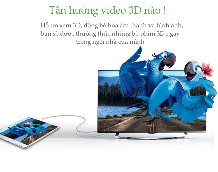 Cáp chuyển Micro HDMI Type D sang HDMI Type A Dài 1-3M UGREEN HD127 Cáp chuyển Micro HDMI Type D sang HDMI Type A Dài 1-3M UGREEN HD127