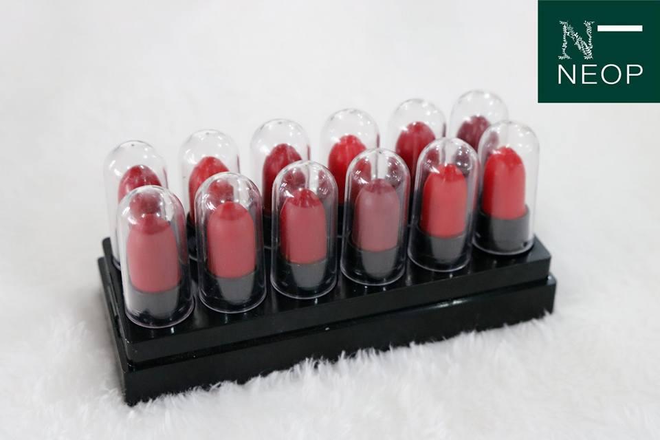 Son mini lì neop hộp 12 thỏi siêu xinh - không chì - 100% natural