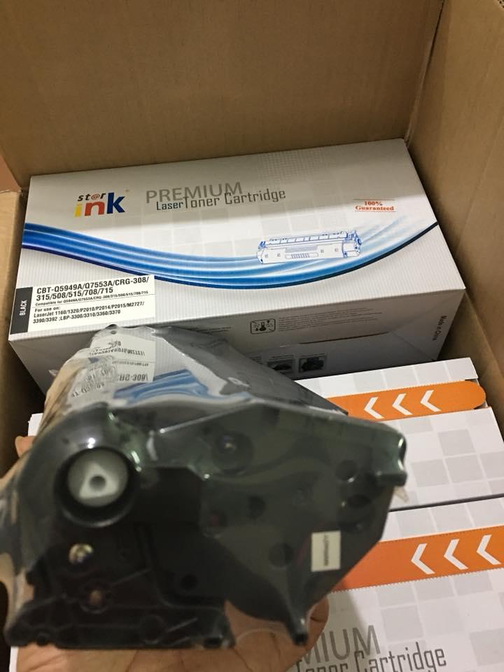 Hộp mực 49A cho Ca non 3300/3370/H p 1160/1320/2104/2015D mã Star ink nhập khẩu