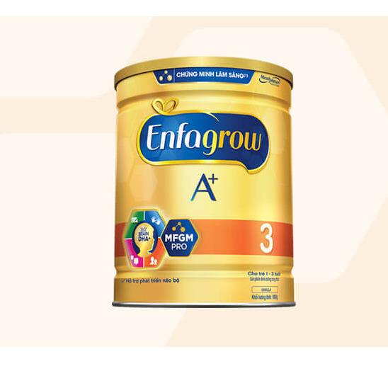 Sữa bột enfagrow a+ 3 360 brain dha+ và mfgm pro 900g