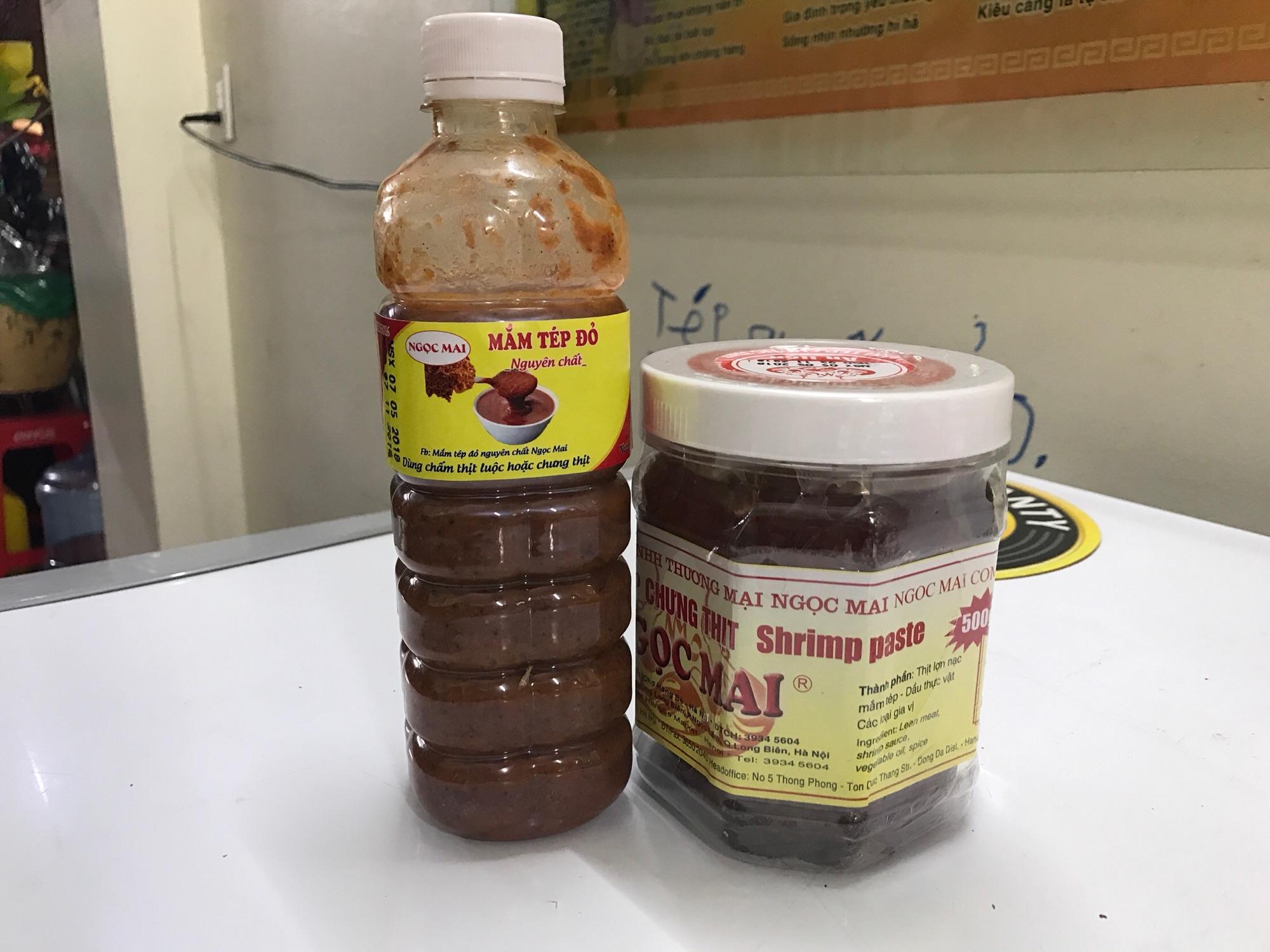 Com bo mắm tép chưng thịt 500g+ mắm nguyên chất 500g