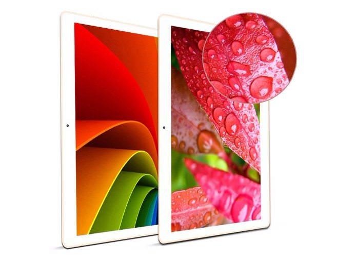 Máy tính bảng 10.1 inch vỏ nhôm chip lõi tứ 1.3GHz 1GB RAM 16GB 2 khe SIM 2G 3G