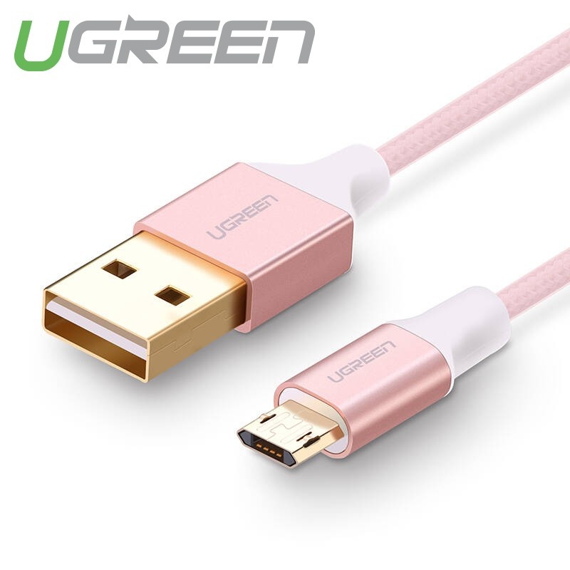 Cáp sạc Micro USB (công nghệ mới, cắm được cả 2 chiều) sang USB 2.0 dài 0.5-1m UGREEN US223 Cáp sạc Micro USB (công nghệ mới, cắm được cả 2 chiều) sang USB 2.0 dài 0.5-1m UGREEN US223