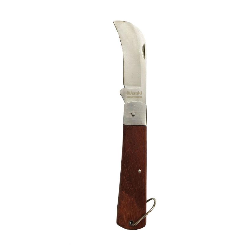 Dao rọc cáp cán gỗ asaki - ak-8601