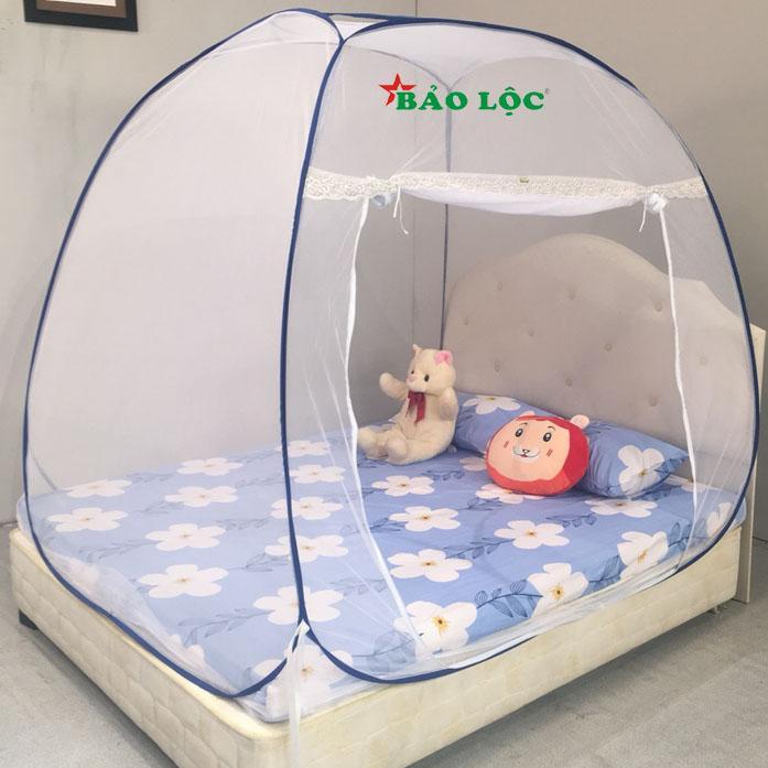 Mùng chụp tự bung đỉnh rộng 1m6 x 2m Bảo Lộc