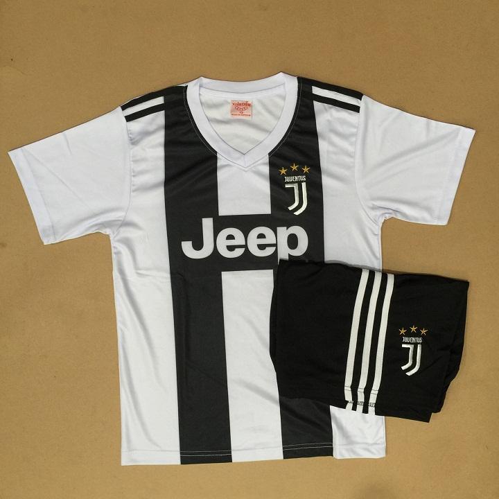 Bộ quần aó đá banh juventus cho trẻ em