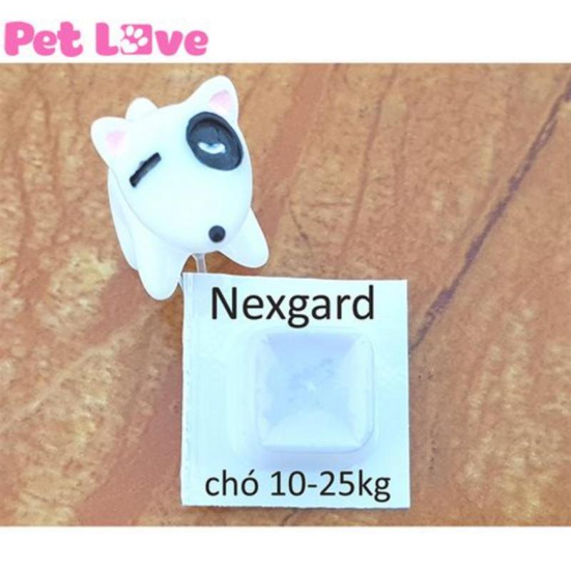 1 viên NexGard trị ghẻ, ve, rận, bọ chét (chó từ 10 - 25kg)
