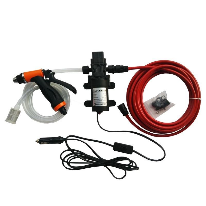 Bộ Máy bơm rửa xe, tưới cây cảnh tăng áp lực nước mini