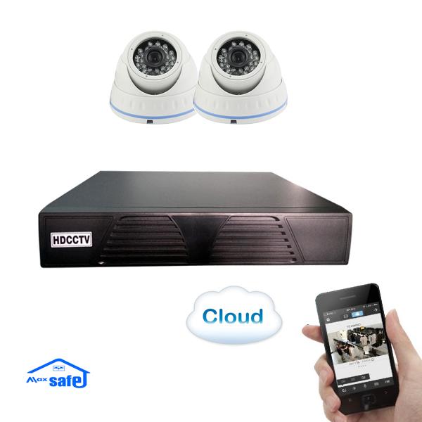 Bộ camera quan sát đầu ghi 4 kênh + 2 camera quan sát tặng kèm đầy đủ phụ kiện