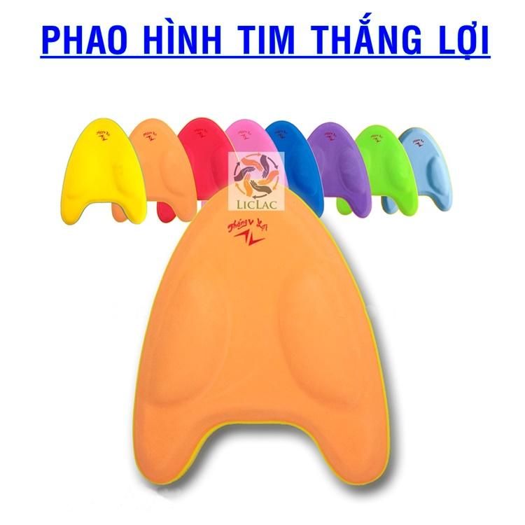 Phao Tập Bơi Hình Tim THẮNG LỢI Loại LỚN - Nhiều Màu Lựa Chọn