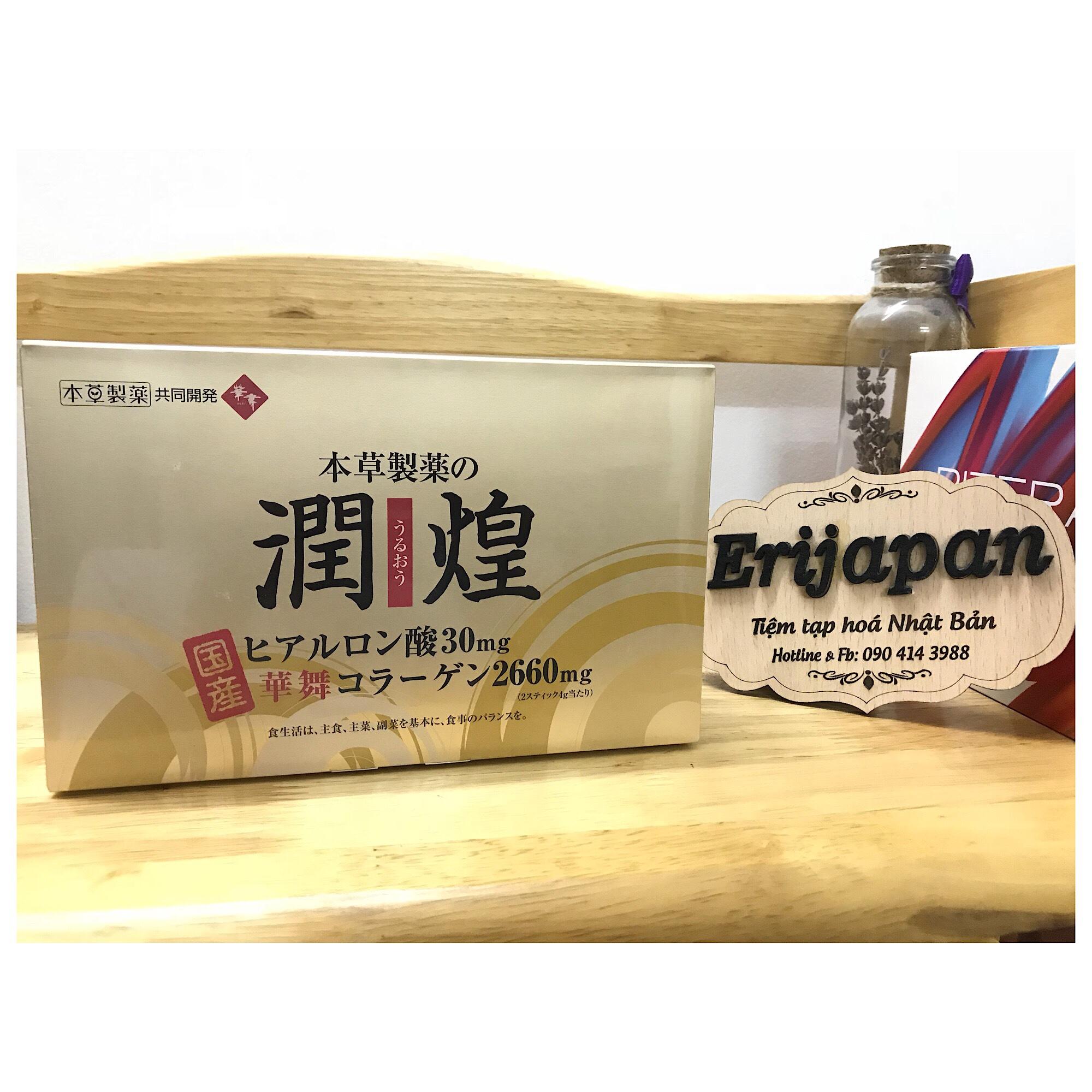 Collagen Hanamai da cá 60 gói Hanamai Gold Premium 2660mg date 2021