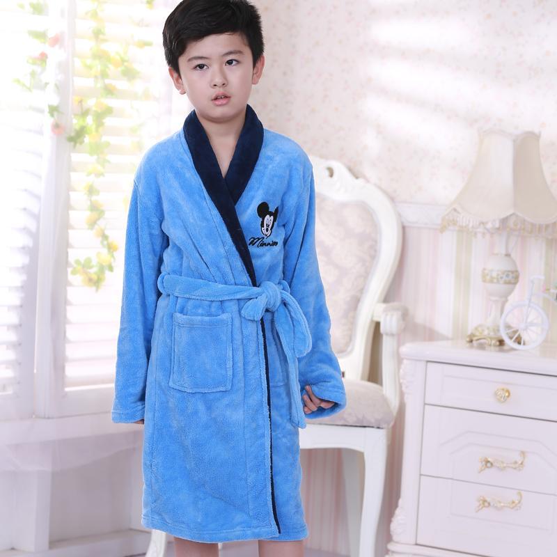 Nơi bán Loại Dài Dày Trẻ Em Đồ Ngủ Áo Choàng Tắm