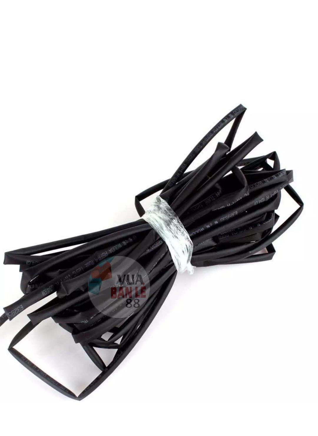 Bộ 15 ống gen co nhiệt, cách điện phi 3 , mỗi ống 1 mét