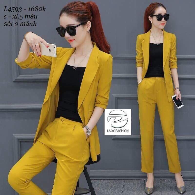 Sét bộ nữ 3 món thời trang 2019